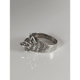 Silver Steed Wolf Silver Ring T Rings