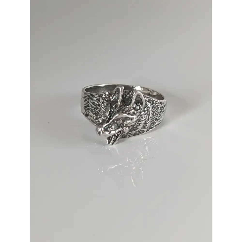 Silver Steed Wolf Silver Ring T Rings