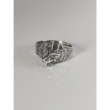 Silver Steed Wolf Silver Ring T Rings