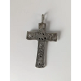 Silver Steed Woven Cross Silver Pendant Pendant