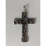 Silver Steed Woven Cross Silver Pendant Pendant