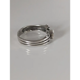 Silver Steed Silver Zirconia Antique Ring G Rings