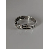 Silver Steed Silver Zirconia Antique Ring G Rings