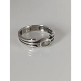 Silver Steed Silver Zirconia Antique Ring G Rings