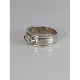 Silver Steed Silver Zirconia Band G Rings