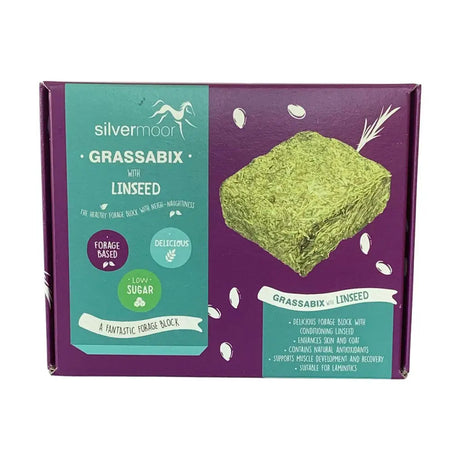 Silvermoor Grassabix Linseed Horse Treats Barnstaple Equestrian Supplies