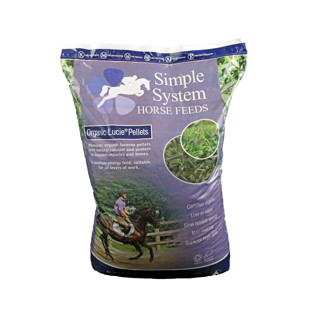 Simple System Horse Feeds Organic Lucie Pellets Horse Feeds