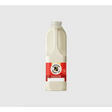 A white plastic bottle of skimmed milk cornish dairy co perfect for milk cornish dairy or jimmys iced coffee use