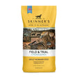 Yellow bag of skinners field & trial chicken & rice complete working dog food for adult dogs