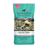 Teal bag of skinners field & trial light & senior complete working dog food for adult dogs in need of light nutrition