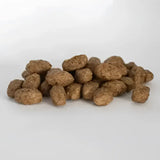 Brown textured kibble pellets from skinners field complete working dog food for field and trial maintenance