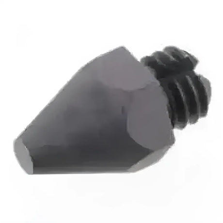 Black hexagonal small conical studs ss002- supastuds nozzle with threaded end for 3d printers