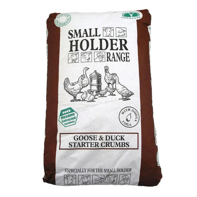 Smallholder Range Goose & Duck Starter Crumbs Chick Crumb