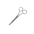 Smart grooming 4.5 inch stainless steel safety scissors with rounded handles and sleek polished finish for grooming