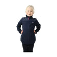 Navy blue insulated fleece sophia jacket with pink zipper and subtle lr logo perfect for kids outdoor coats and child’s wardrobe