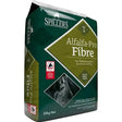 Green and gold spillers alfalfa-pro fibre feed bag with horse image for calorie restricted diet and overweight horses