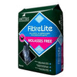 Dark green and blue bag of spillers fibre lite molasses free horse feed with garlic flavor low calorie fibre option