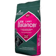 Green and pink bag of Spillers Lite lean balancer dog food featuring fast soaking fibre for healthy digestion
