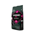 Dark green bag of spillers performance mix horse feed with pink and white branding to fuel performance and maintain optimum condition