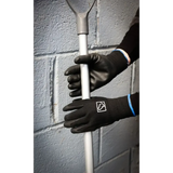 SSG Equestrian Lined Barn Glove 8100 Black 6 Yard Gloves