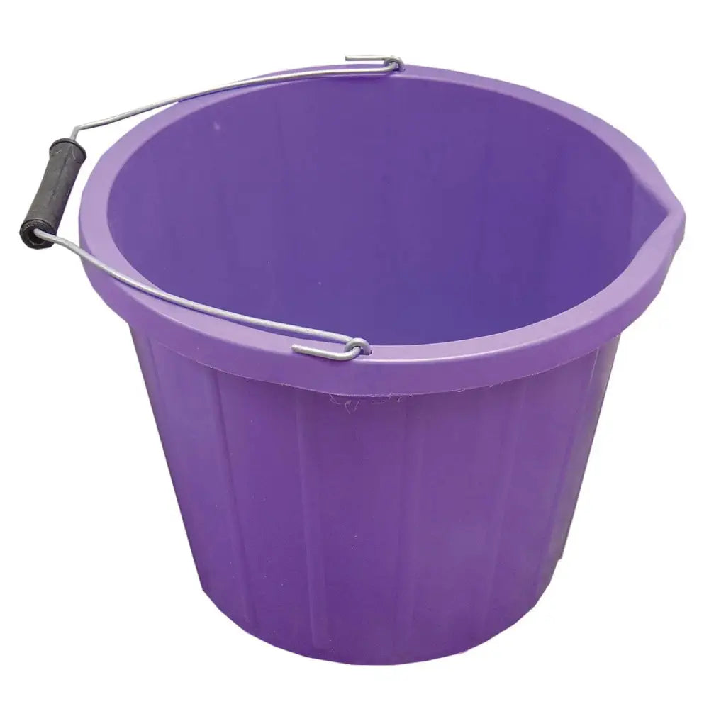 Stable Bucket Pink Buckets & Bowls Barnstaple Equestrian Supplies