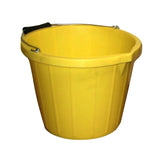 Stable Bucket Buckets & Bowls Yellow Barnstaple Equestrian Supplies