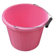 Stable Bucket Buckets & Bowls Pink Barnstaple Equestrian Supplies