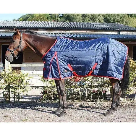 Stable Rugs 200g Medium Weight Standard Neck Horse Rugs By Equestrian King 6'0" Stable Rugs Barnstaple Equestrian Supplies