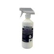 White plastic stableline coat gleam spray bottle with gray trigger nozzle for ultimate coat finish and lasting showring shine
