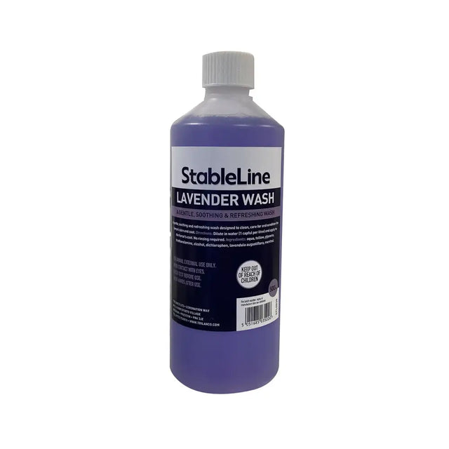 Stableline Lavender Wash 500ml Barnstaple Equestrian Supplies