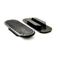 Stirrup Treads Rounded Rubber White 10Cm / 4" Stirrup Treads
