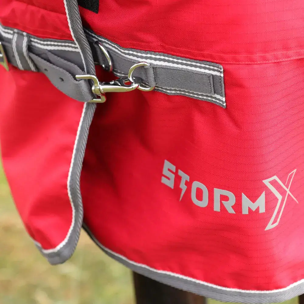 StormX Empra 300 Combi Turnout Rug Red 4'6" Turnout Rugs