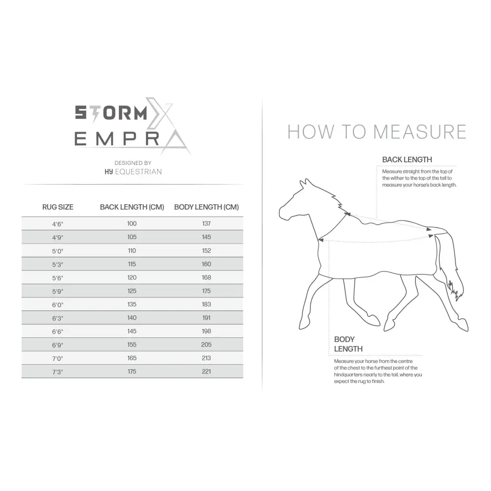 Stormx Empra Gladiator UV Combi Fly Rug 4'6" White / Lilac Fly Rugs