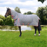 StormX Original 300 Combi Turnout Rug Grey/Pink/Yellow 4'6' HY Equestrian Turnout Rugs Barnstaple Equestrian Supplies