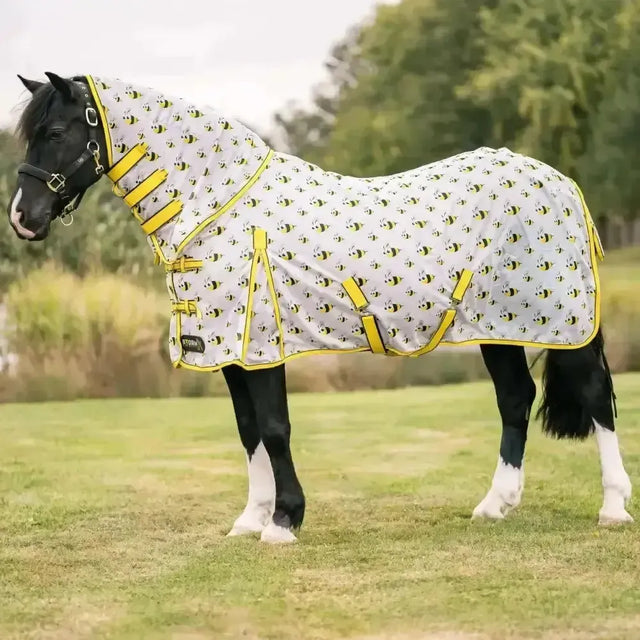 StormX Original Bee Combo Fly Rug Yellow / Black / White 4'0" Fly Rugs