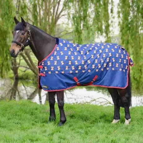 StormX Original Fraser the Fox 100g Light Weight Standard Neck Turnout Rugs 5'6 - (66&quot;) HY Equestrian Turnout Rugs Barnstaple Equestrian Supplies