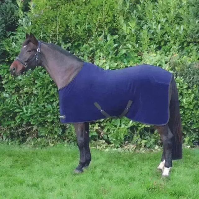 StormX Original Snug Fleece Rug Navy/Grey 6'0" Fleece Rugs