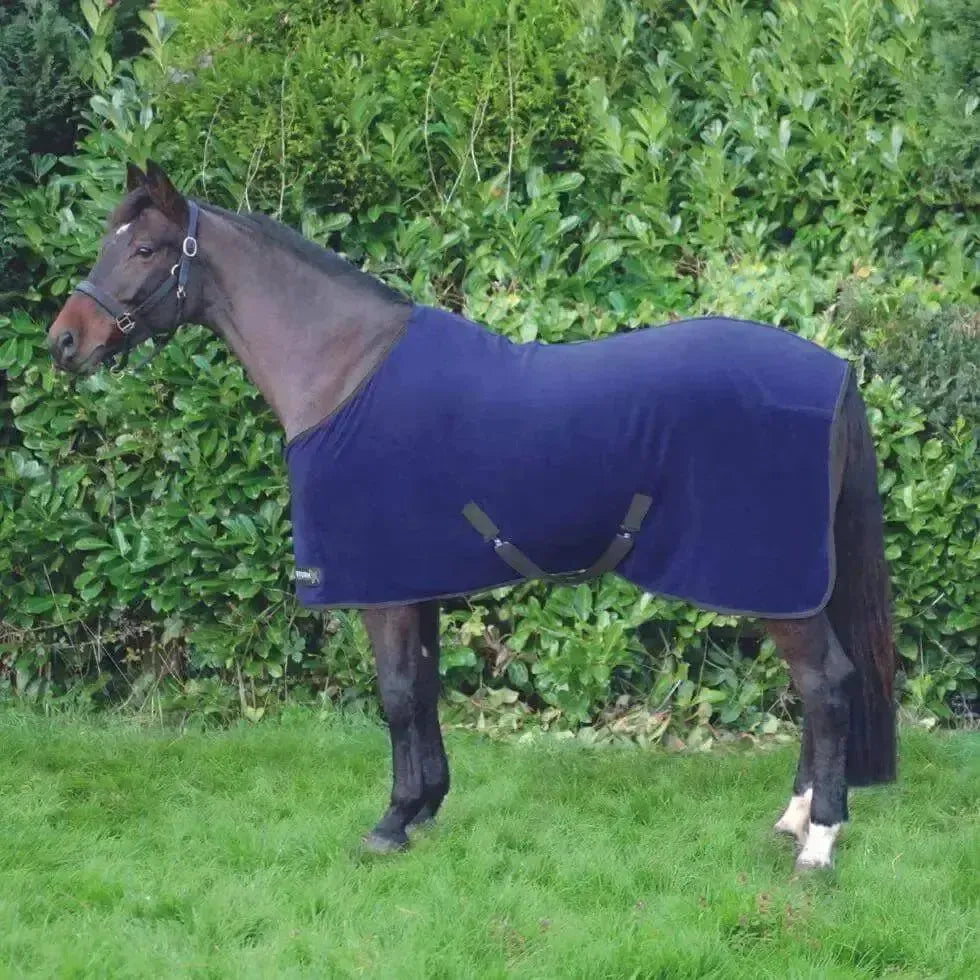 StormX Original Snug Fleece Rug Navy/Grey 6'0" Fleece Rugs