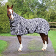 StormX Original Zebra Print Fly Rug Black/White 4'0" Fly Rugs Barnstaple Equestrian Supplies