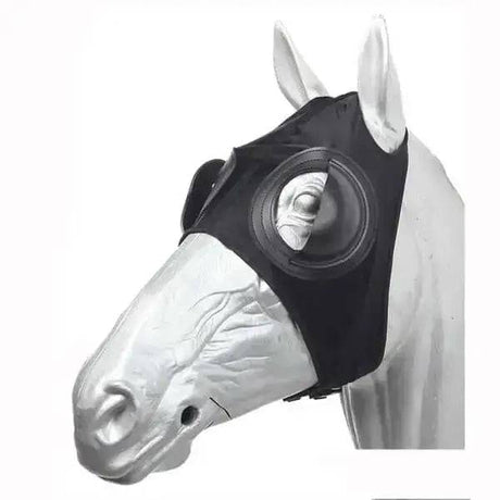 Stretch Race Hood - Full Cup Black Zilco Tack Accessories Barnstaple Equestrian Supplies