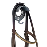 Stubbs Bridle Brackets with Hooks Grey Bridle Hooks