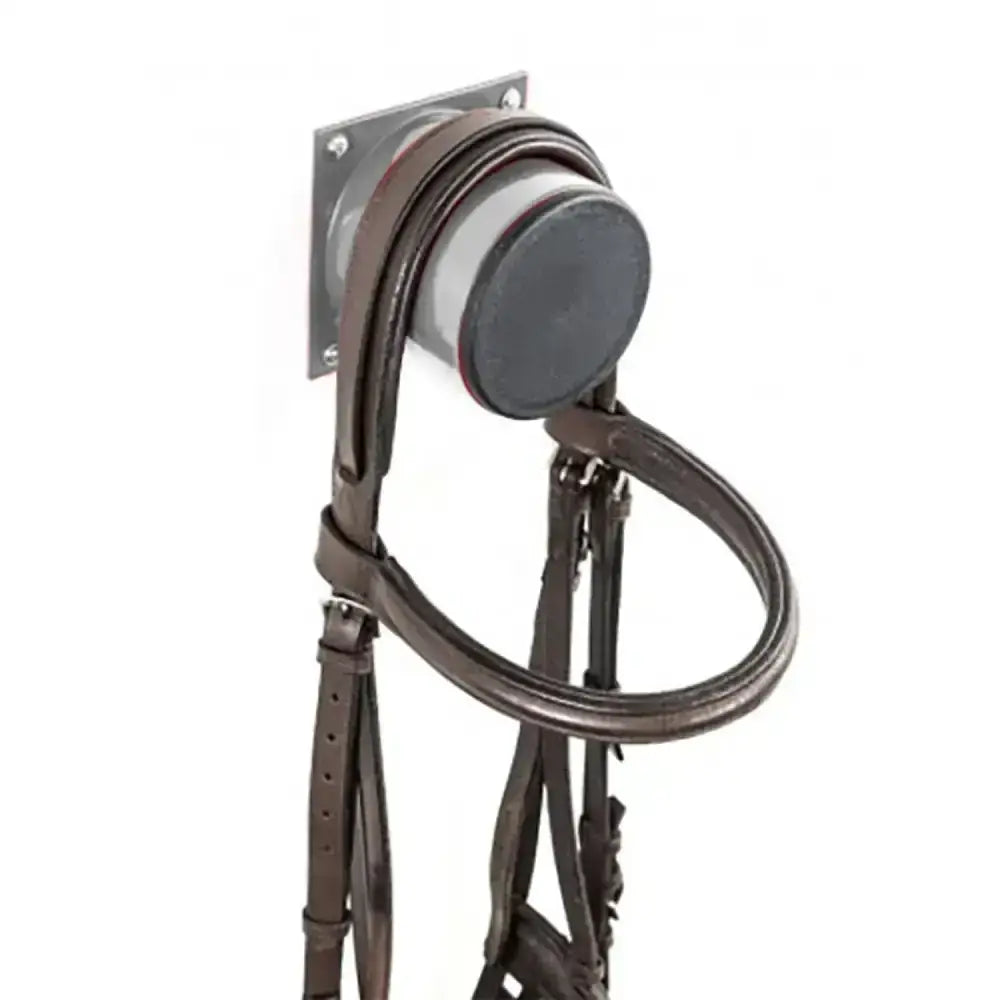 Brown leather horse bridle mounted on wall bracket stubbs bridle stub model from europe’s leading bloodstock auctioneers