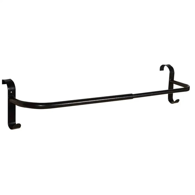 Stubbs Extendable Hook On Rug Rail Black Rug Racks Barnstaple Equestrian Supplies