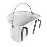 Stubbs Grooming Bucket White Buckets & Bowls