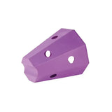 Purple plastic cheese shaped toy with three holes for stubbs hay roller pony s418 hay roller pony use