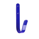 Vibrant blue metal stubbs headcollar hook s28 with glossy finish and two mounting holes for secure use