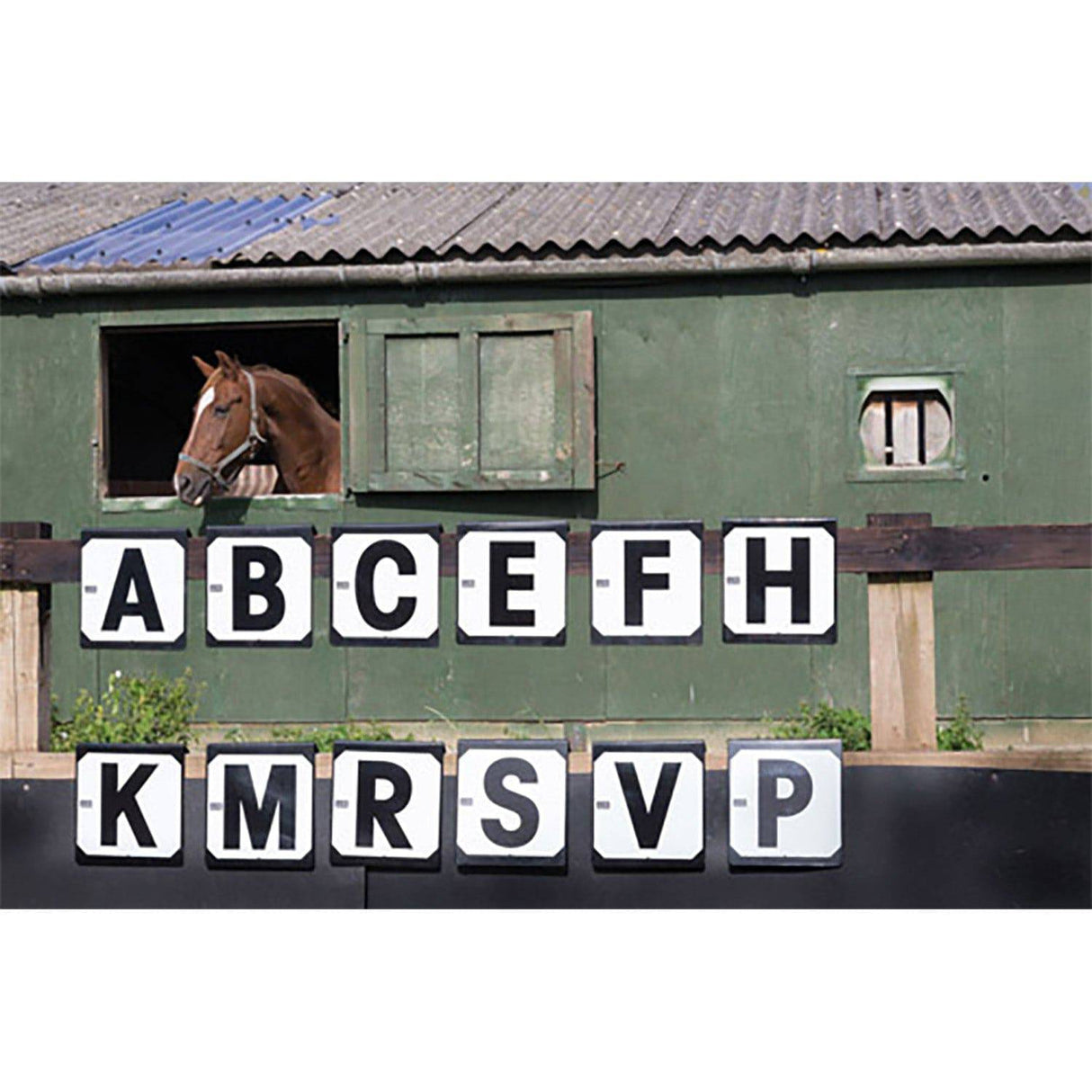Stubbs Hook On Dressage Letters Markers 12 Arena Barnstaple Equestrian Supplies