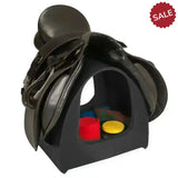 Stubbs Saddle Mate Tack Storage Black Saddle Racks