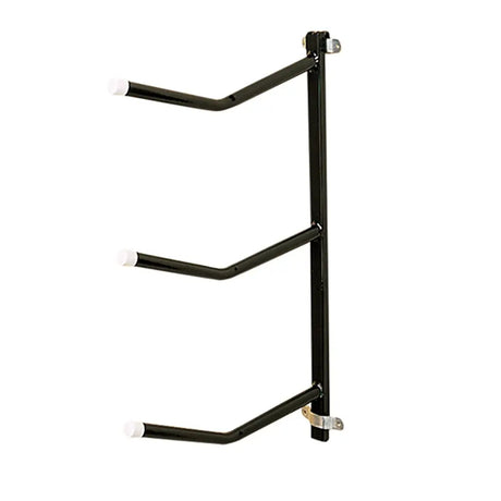 Stubbs Saddle Rack Triple Arm Clip-On S333 Black Saddle Racks Barnstaple Equestrian Supplies