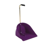 Purple plastic stubbs stable mate spare collector s452 dustpan with gold metal handle and black grip for stable mate manure